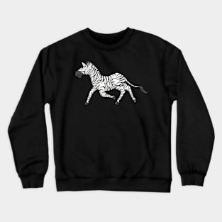 Zebra Crewneck Sweatshirt